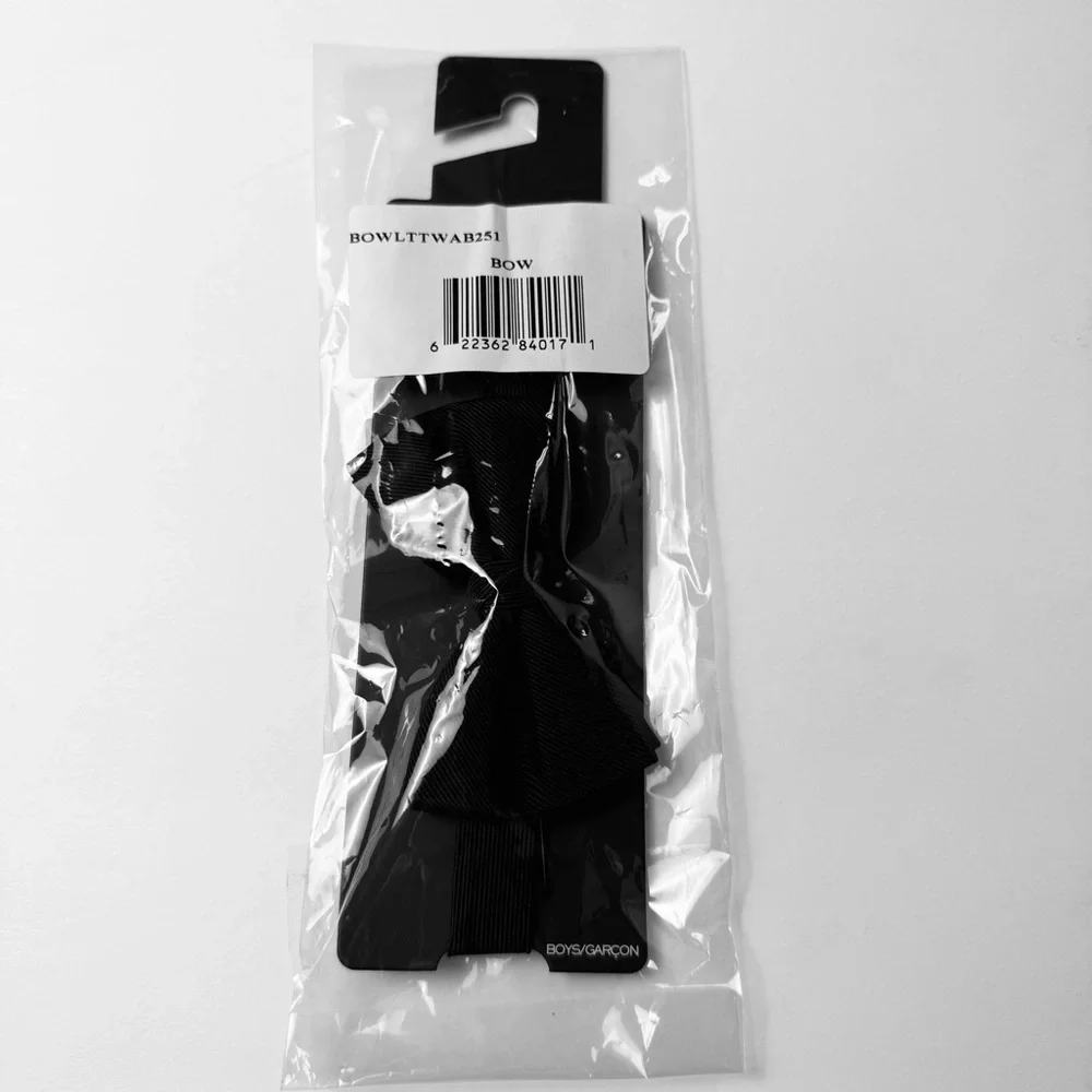 Lauren Ralph Lauren Boys Black Silk Bow Tie